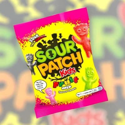 Sour Patch Kids Fruit Mix Flavour Sweets Bag 140g