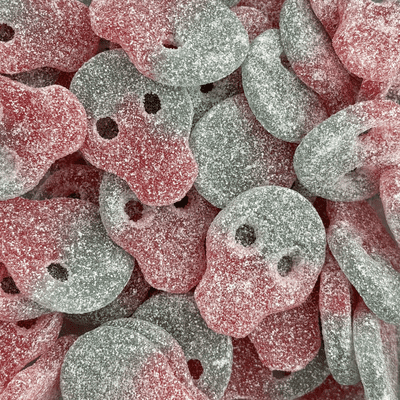 Sour Watermelon Skulls 100g Bag