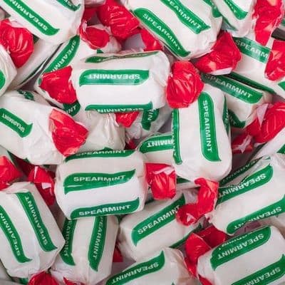 Spearmint Chews 100g Bag