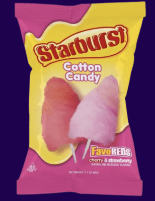 Starburst Cotton Candy