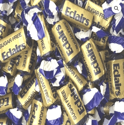 Sugar Free Chocolate Eclairs Sweets 80g Bag