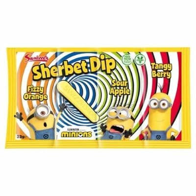 Swizzels Minions Sherbet Dip 23g - BB FEB 2025
