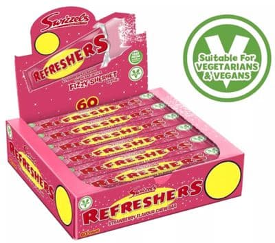 Swizzels Original Strawberry bars x 60