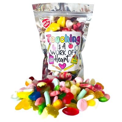 Thank You Teacher Pick & Mix Sweet Pouch