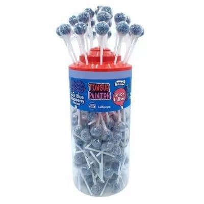 Tongue Painter Blue Raspberry Lollipop (x1)