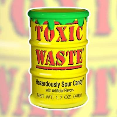 Toxic Waste Hazardously Sour Candy