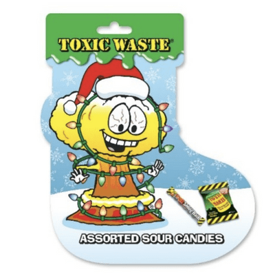 Toxic Waste Sour Candy Christmas Stocking 70g