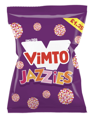 Vimto Jazzies Share Bag 120g