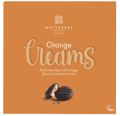 Whitakers Orange Creams 90g Box
