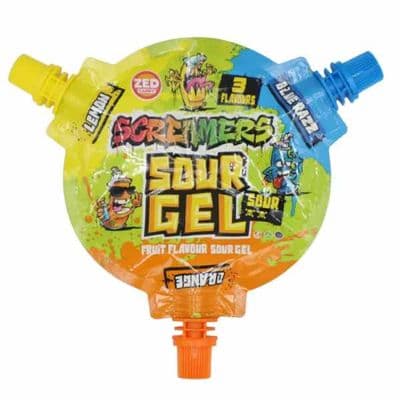 Zed Candy Screamers Sour Gel Wheel 45g BB JULY 2025