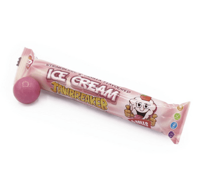 Zed Candy Sour Strawberry & Vanilla Jawbreaker 50g