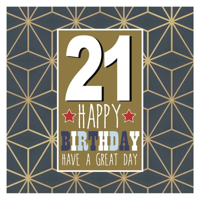 21 - Happy Birthday