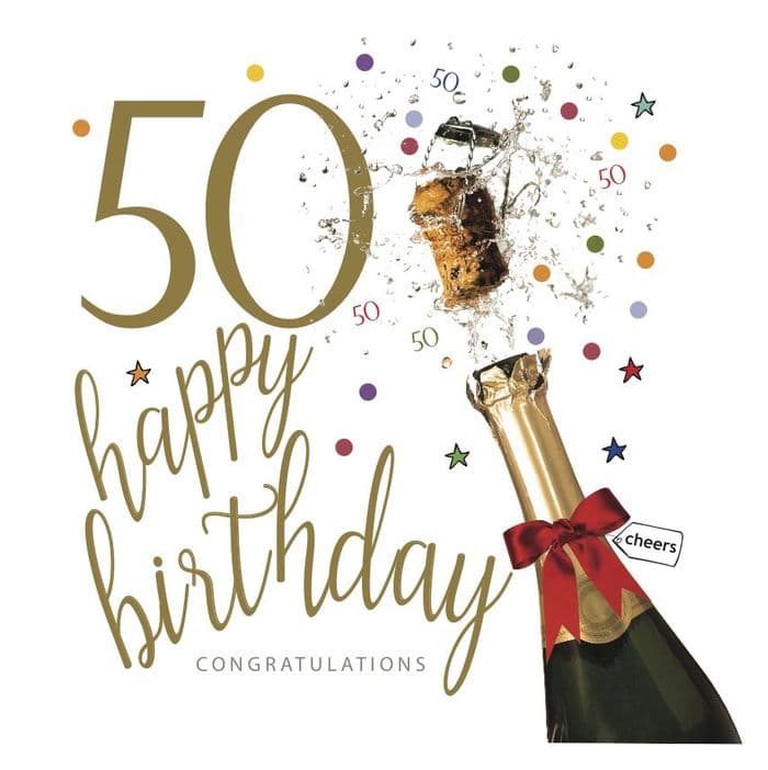 50! Happy Birthday