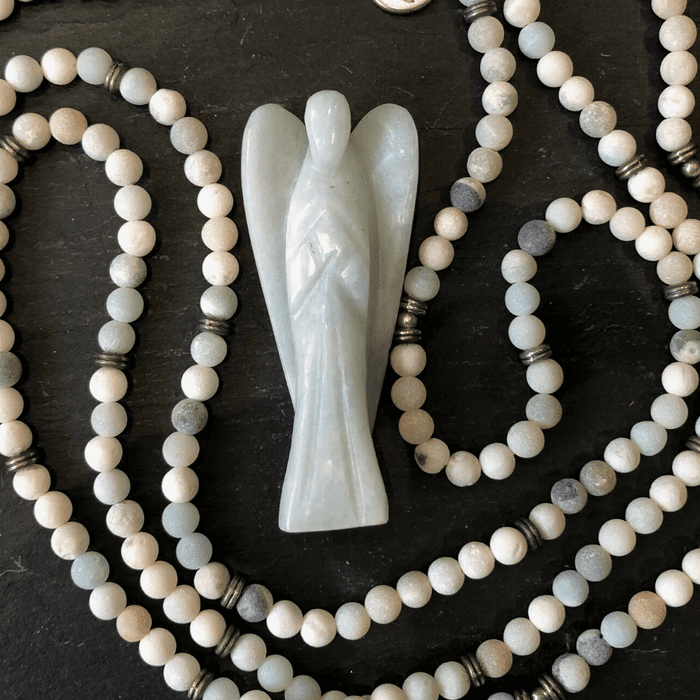 Amazonite Guardian Angel (Large 3 Inch)