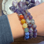 Amethyst Buddha Bracelet