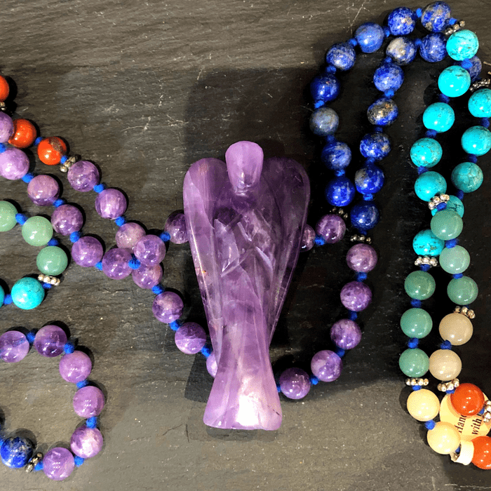 Amethyst Guardian Angel (Large 3Inch)