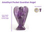 Amethyst Pocket Guardian Angel (Mini 2cms)