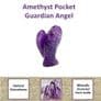 Amethyst Pocket Guardian Angel (Mini 2cms)