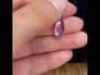 Amethyst  Sterling Silver Teardrop Necklace