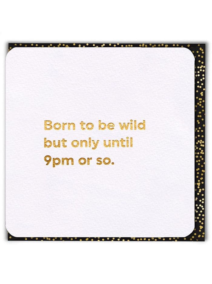 Birthday Card Born to be Wild - QU085