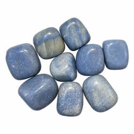 Blue Aventurine Healing Crystal - Single Polished Tumblestone