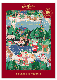 Cath Kidston Christmas Card Set (9 Cards)