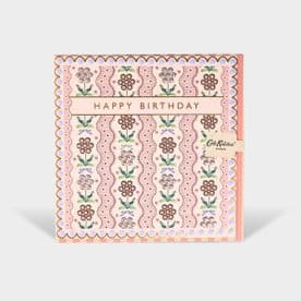 Cath Kidston Happy Birthday Card