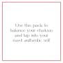 Chakra Balance Crystals Gift Pack