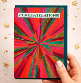 Congratulations - Hand Illustrated Greeting Card