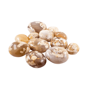 Flower Agate - Polished Palmstone