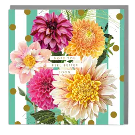 Get Well Soon Card Dahlia Beach - by Lola Design