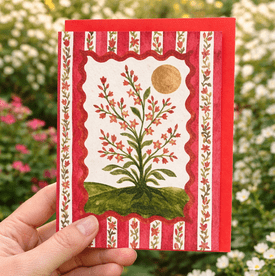 Glorious Sun Greeting Card (Hand Illustrated)