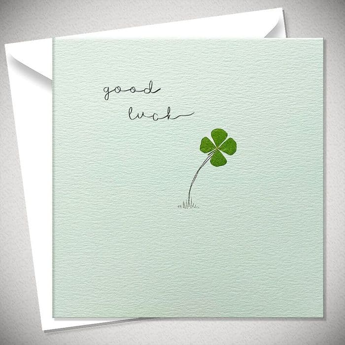 Good Luck - Four Leaf Clover