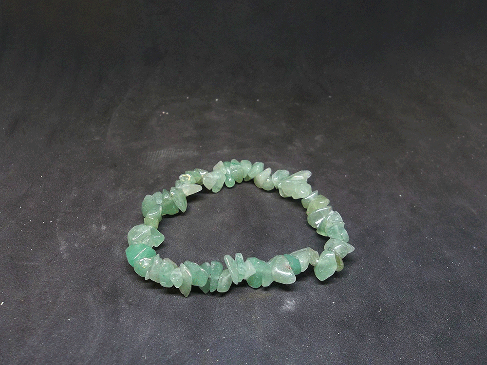Green Aventurine Chips Bracelet