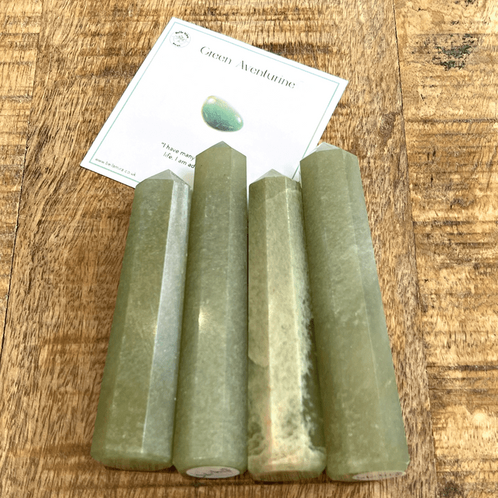 Green Aventurine Crystal Towers