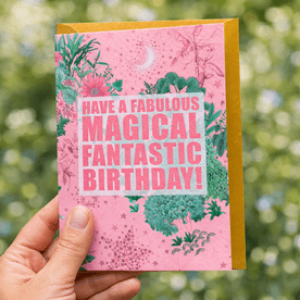 Hand Illustrated Birthday Greeting Card