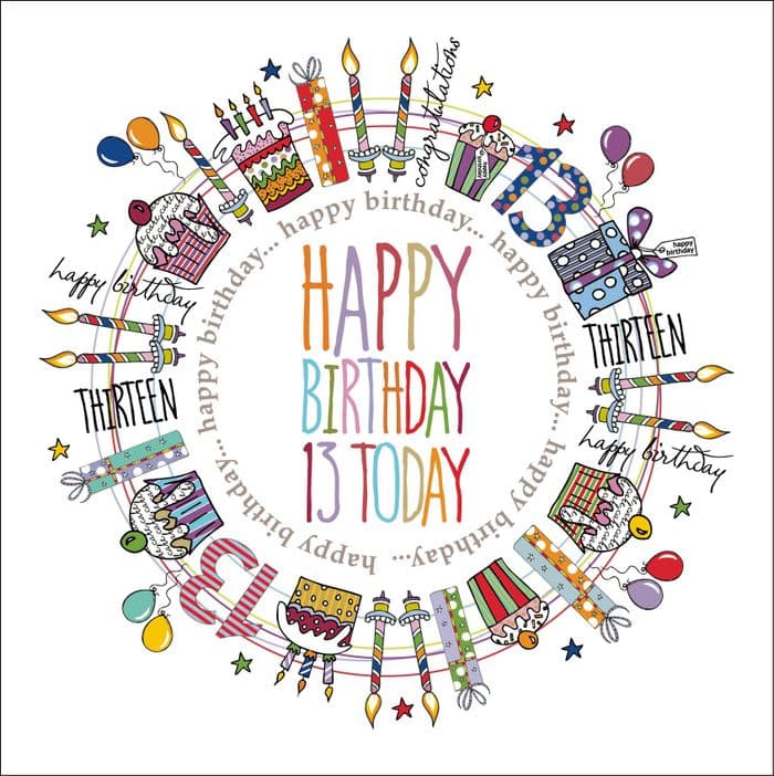 Happy 13th Birthday