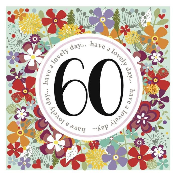 Happy (60) Birthday