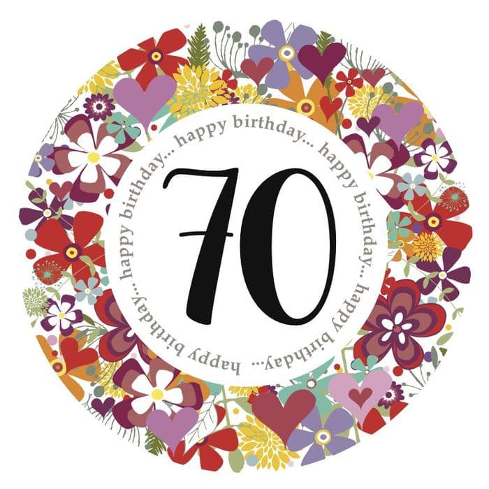 Happy (70) Birthday