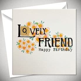 Happy Birthday - Lovely Friend