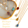 Healing Raw Tiger's Eye (Capricorn / January Birthstone Necklace)