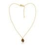 Healing Raw Tiger's Eye (Capricorn / January Birthstone Necklace)