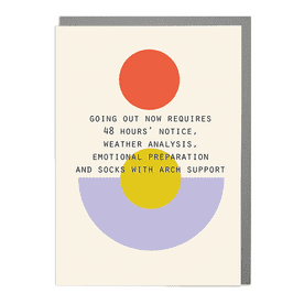 Humorous Birthday Card By Lola Design
