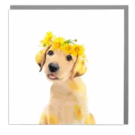 Labrador Art Card by Lola Designs