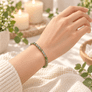 Labradorite Bead Bracelet (4mm beads)