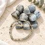 Labradorite Bead Bracelet (4mm beads)