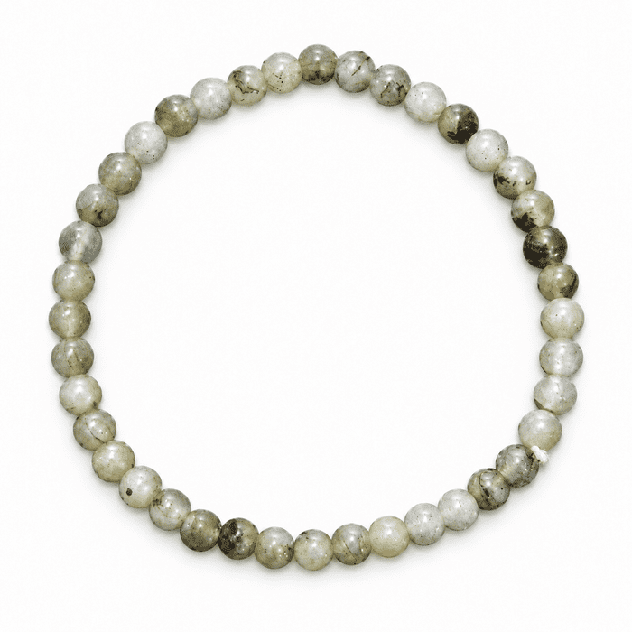 Labradorite Bead Bracelet (4mm beads)