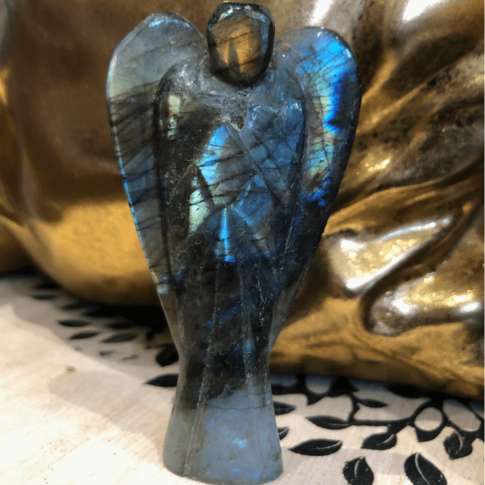 Labradorite Guardian Angel (Large 3inch)