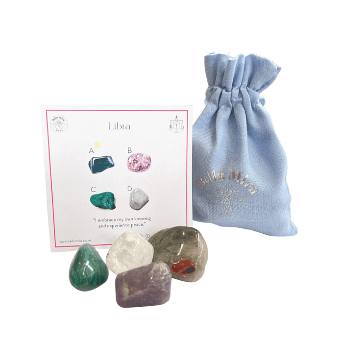 Libra Rhinestone Libra Zodiac Birthstones Crystal Gift Pack