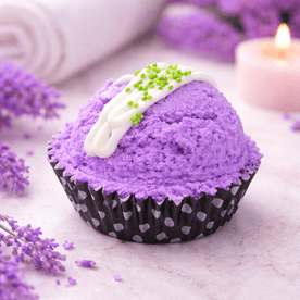 Lilac Anais Fizzing Cupcake Bath Melt